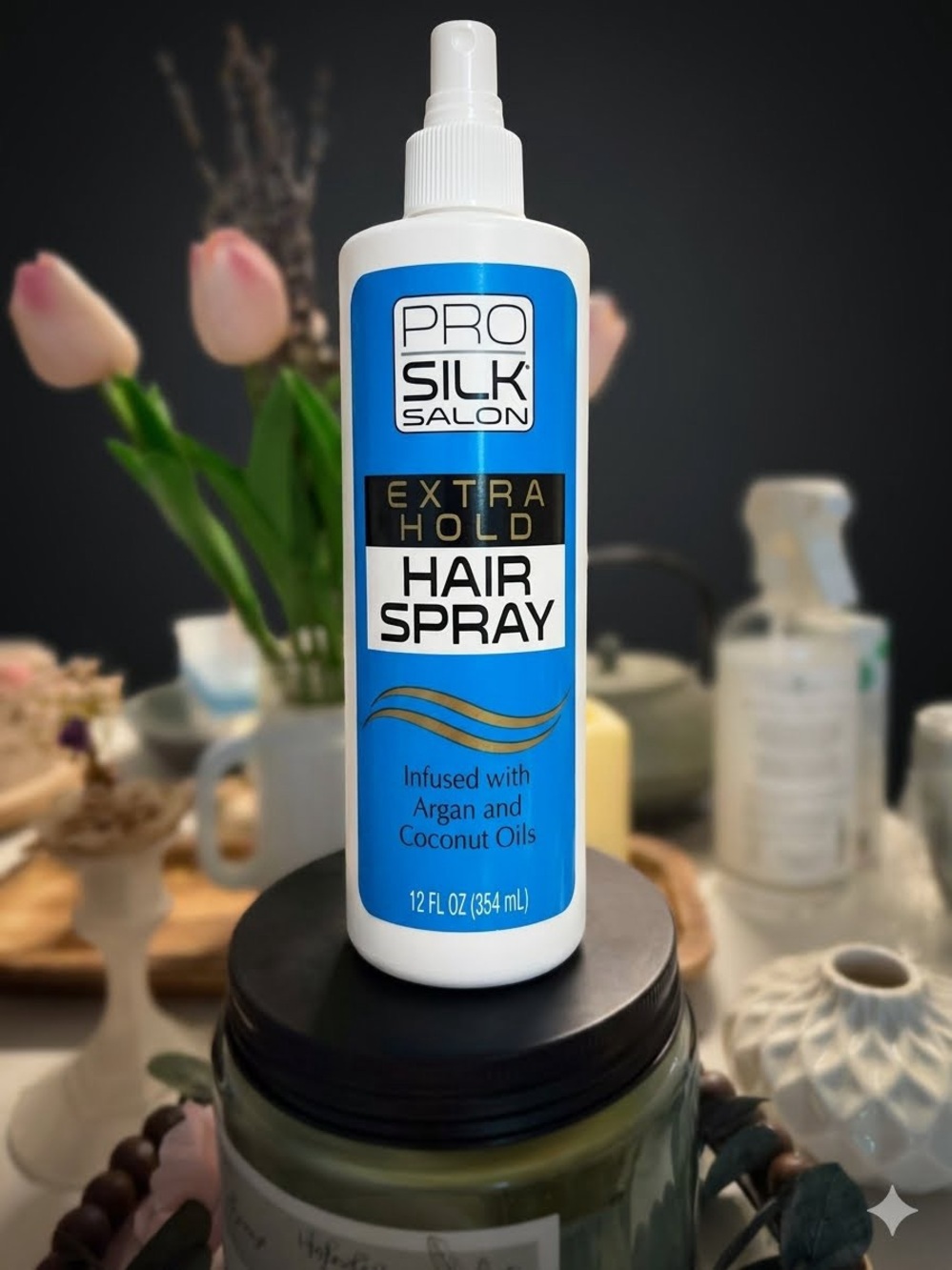 Extra Hold Hair Spray - Blue